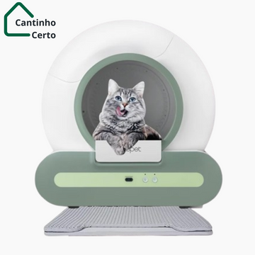 Caixa de areia para gatos autolimpante com desodorante e esterilização UV da Newpet