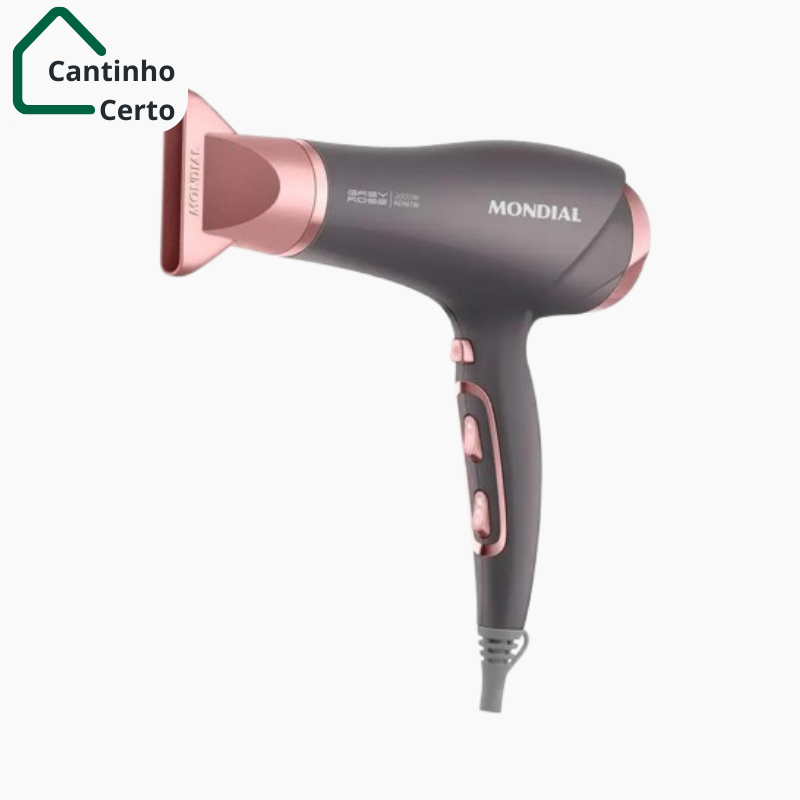 Secador Grey Rosé SCN-11 da Mondial