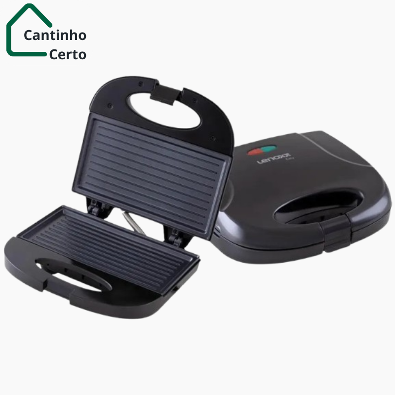 Sanduicheira/Grill Lenoxx Easy