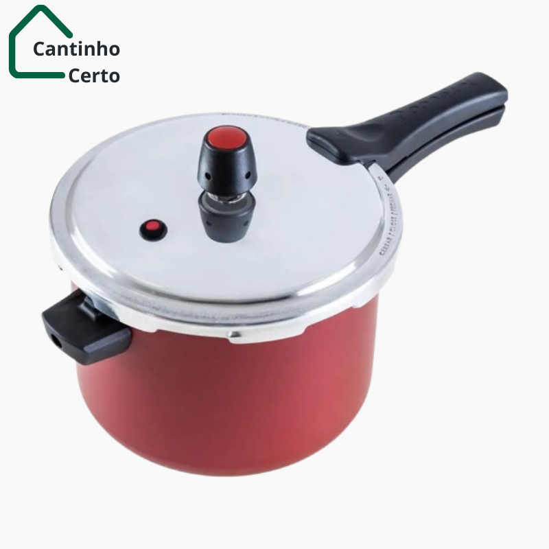 Panela de Pressão Panelux 4.5L Cereja