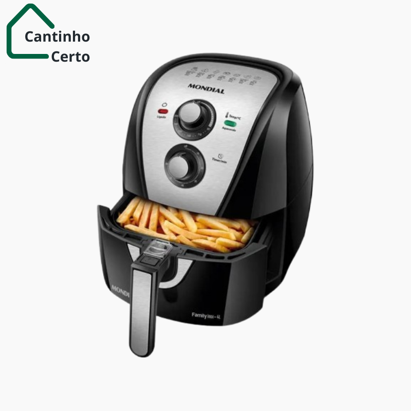 Fritadeira Elétrica sem Óleo/Air Fryer Mondial