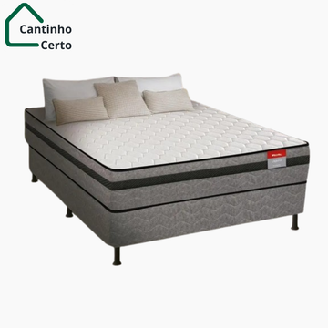 Cama Box Casal Reconflex Conjugada de Mola