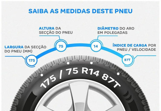 Pneu Aro 14” Westlake 175/75R14PR 87T