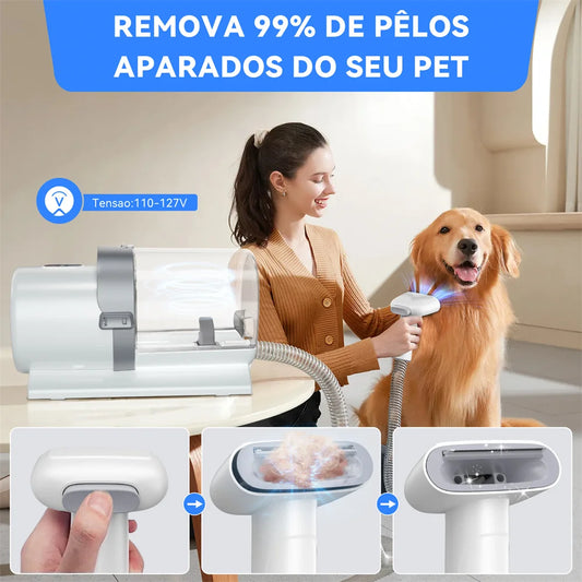 Kit Profissional de Ferramentas de Higiene 7 em 1 da Newpet