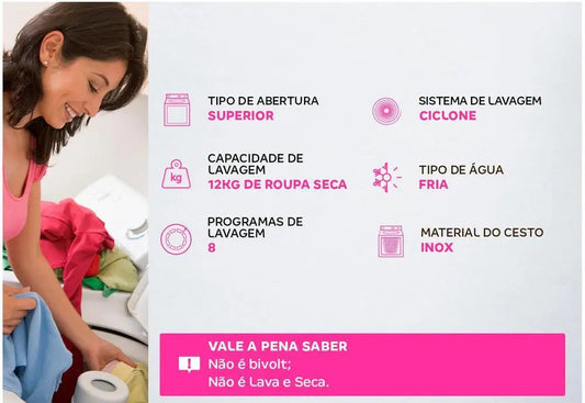 Lavadora de Roupas Panasonic