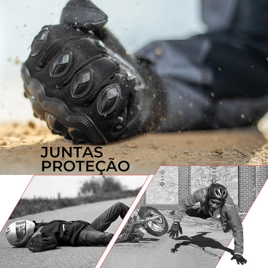 Luvas de Proteção para Motocicleta Premium